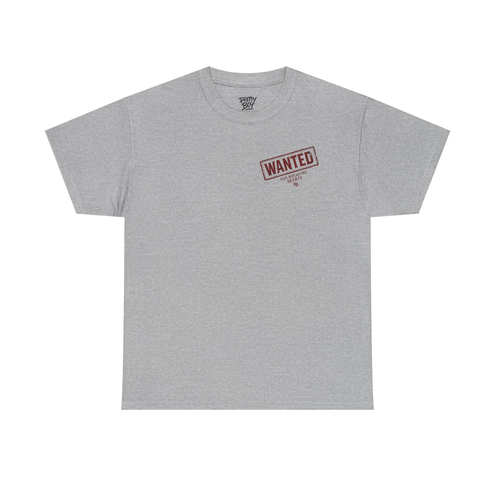 Wanted For Breaking Hearts Tee — Vintage Mugshot Graphic T‑Shirt