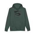 Eye Graphic Hoodie with 'You Everything, Say Nothing' Text — Minimalist White Pullover
