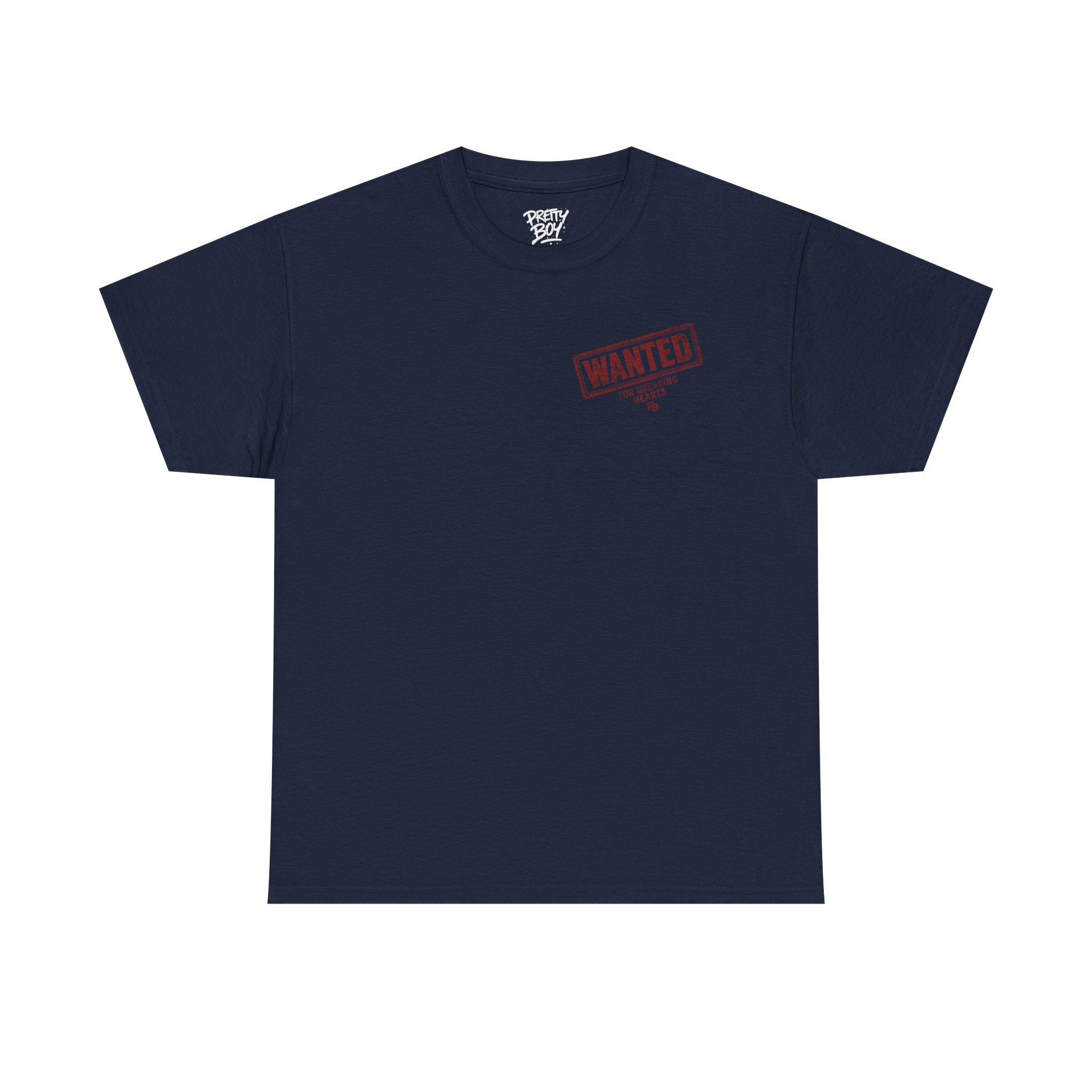 Wanted For Breaking Hearts Tee — Vintage Mugshot Graphic T‑Shirt