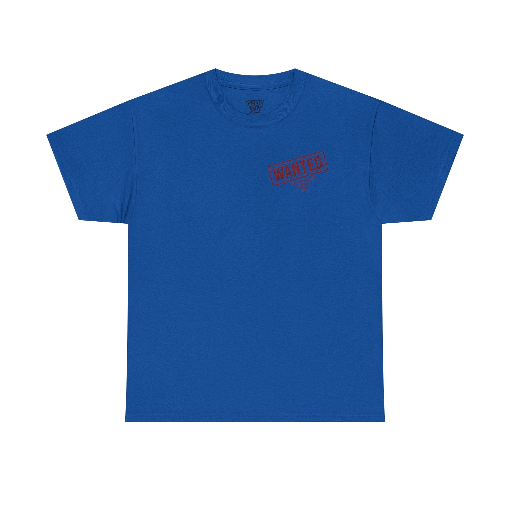 Wanted For Breaking Hearts Tee — Vintage Mugshot Graphic T‑Shirt