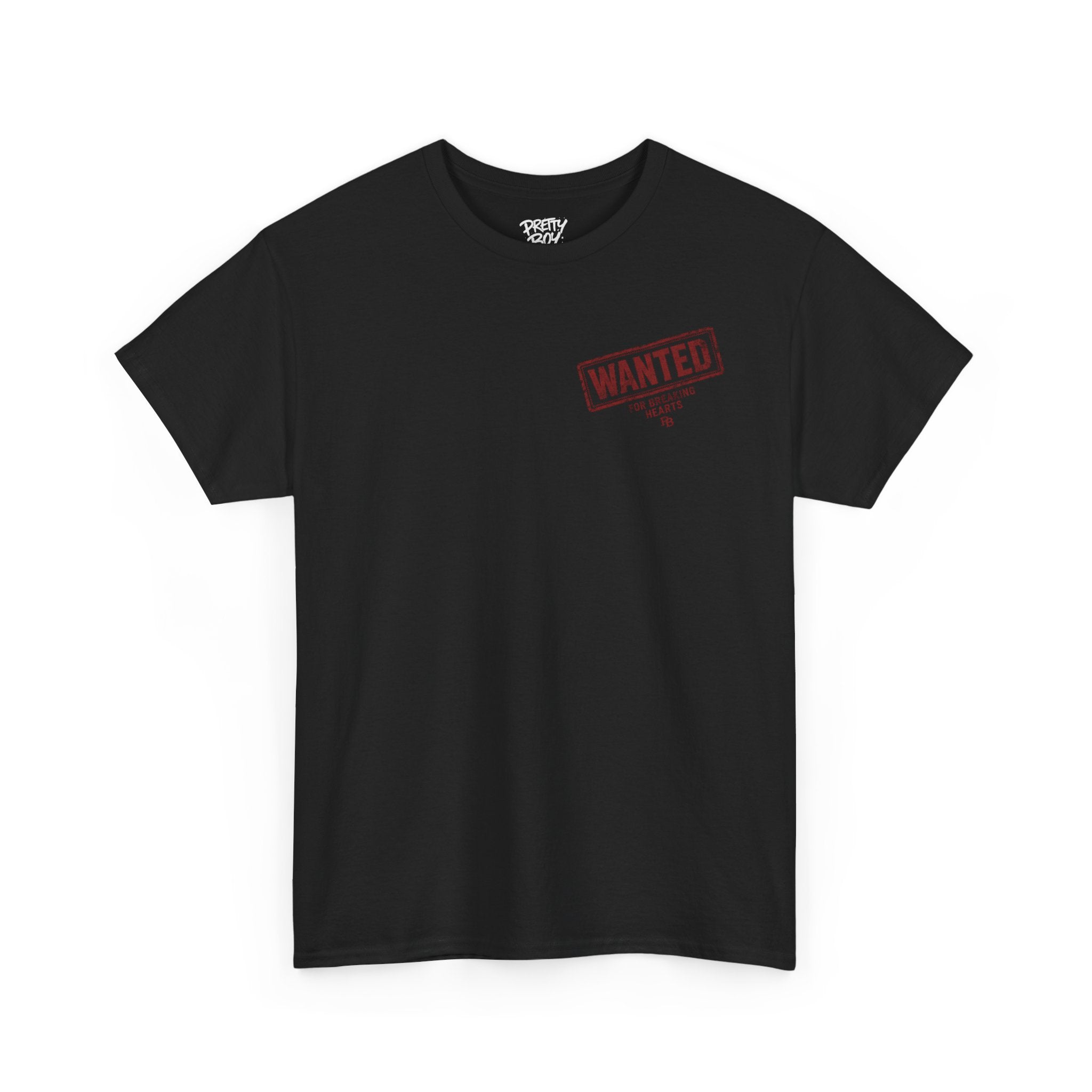 Wanted For Breaking Hearts Tee — Vintage Mugshot Graphic T‑Shirt