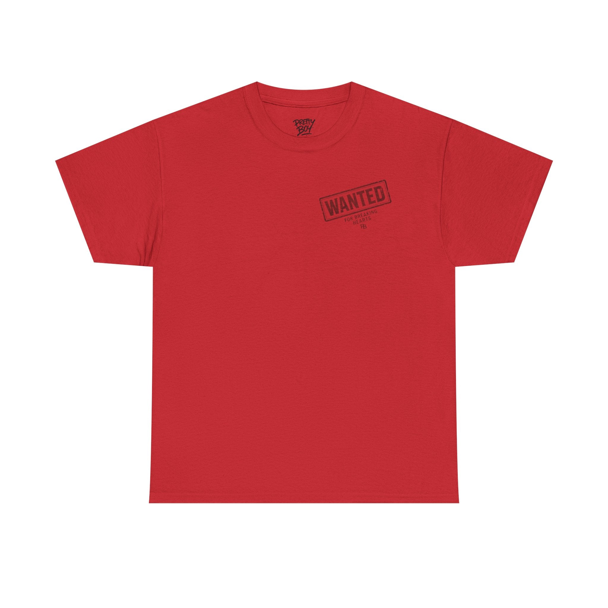 Wanted For Breaking Hearts Tee — Vintage Mugshot Graphic T‑Shirt