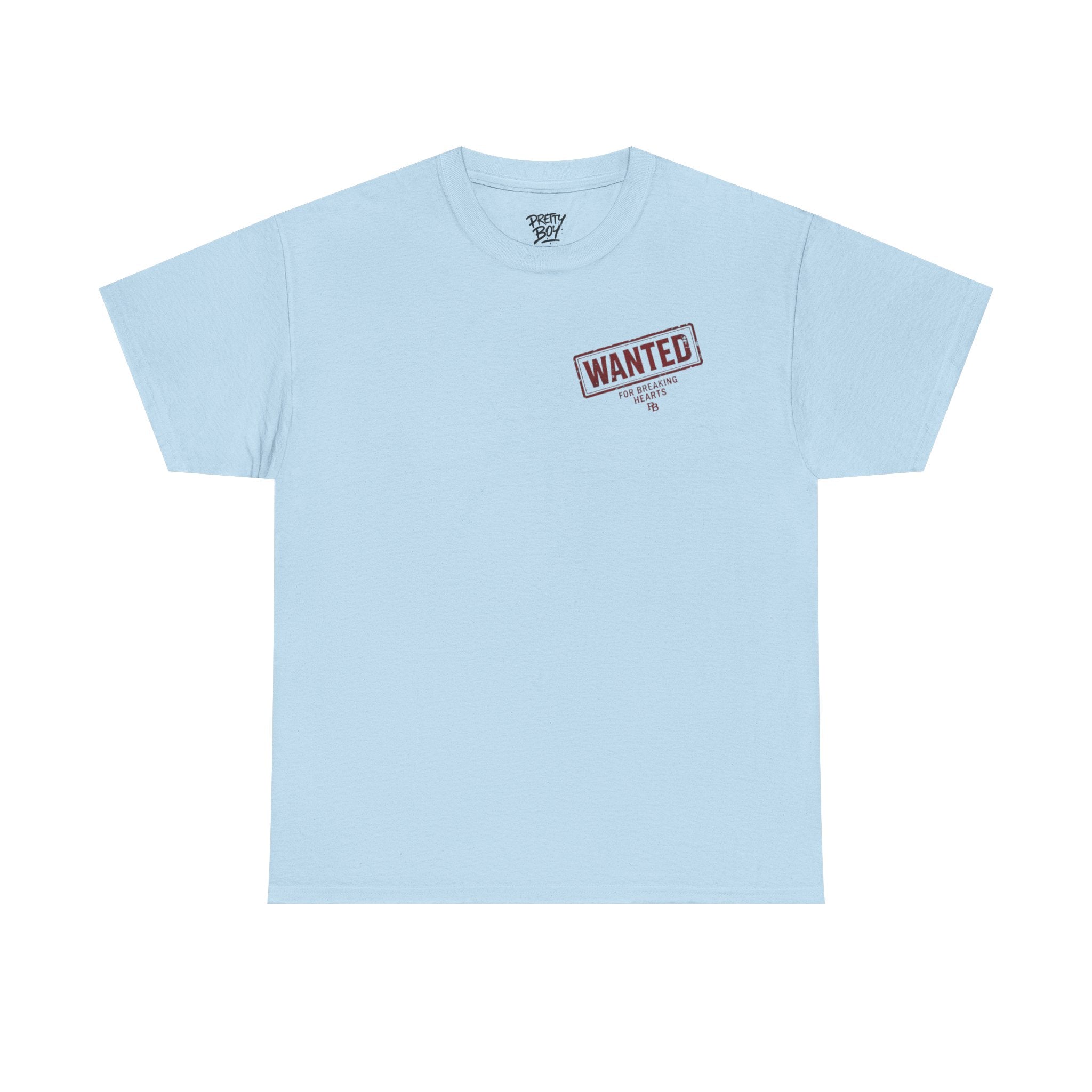 Wanted For Breaking Hearts Tee — Vintage Mugshot Graphic T‑Shirt
