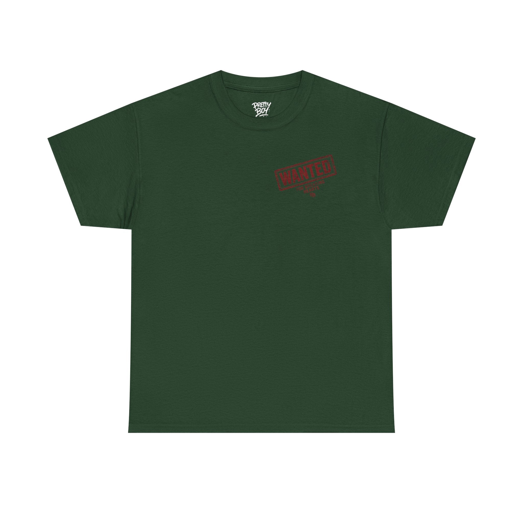 Wanted For Breaking Hearts Tee — Vintage Mugshot Graphic T‑Shirt