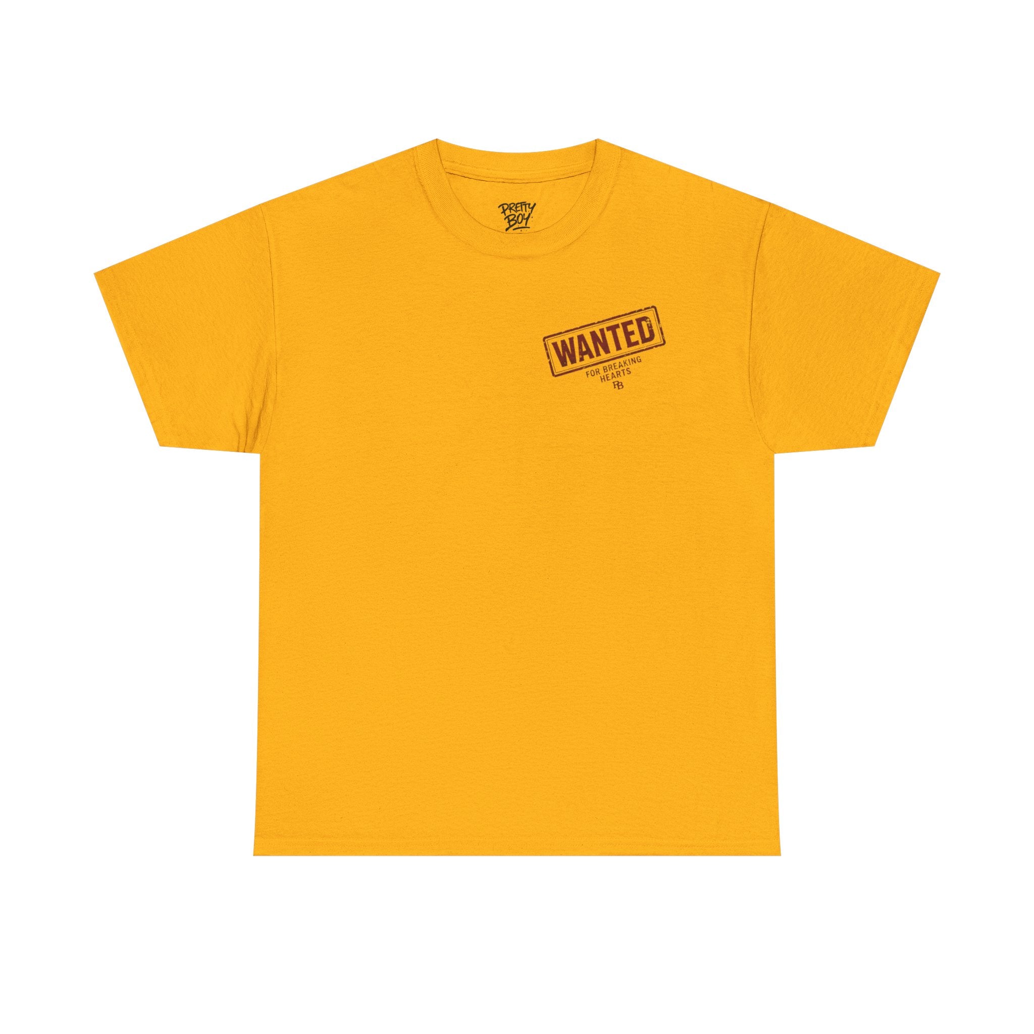 Wanted For Breaking Hearts Tee — Vintage Mugshot Graphic T‑Shirt