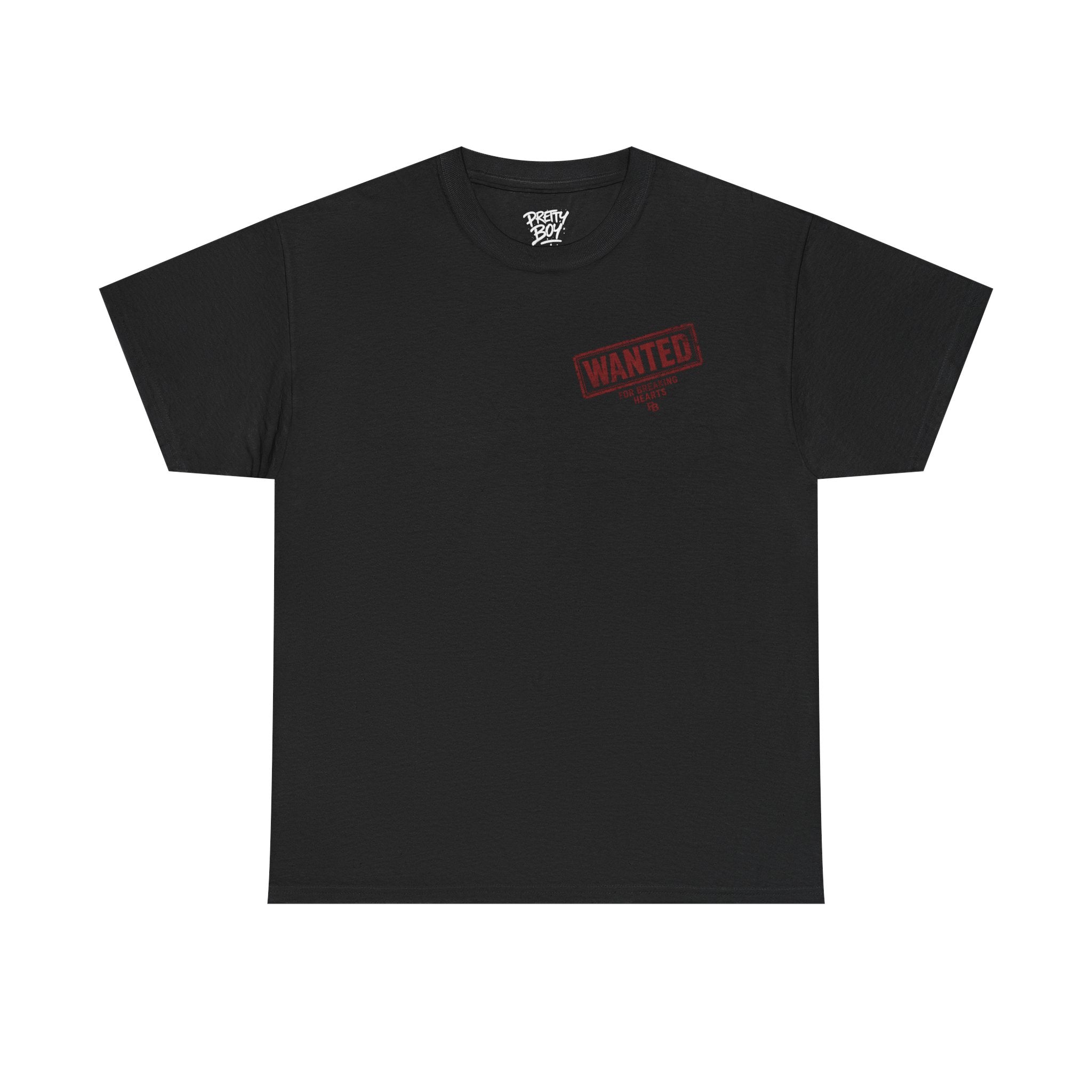 Wanted For Breaking Hearts Tee — Vintage Mugshot Graphic T‑Shirt