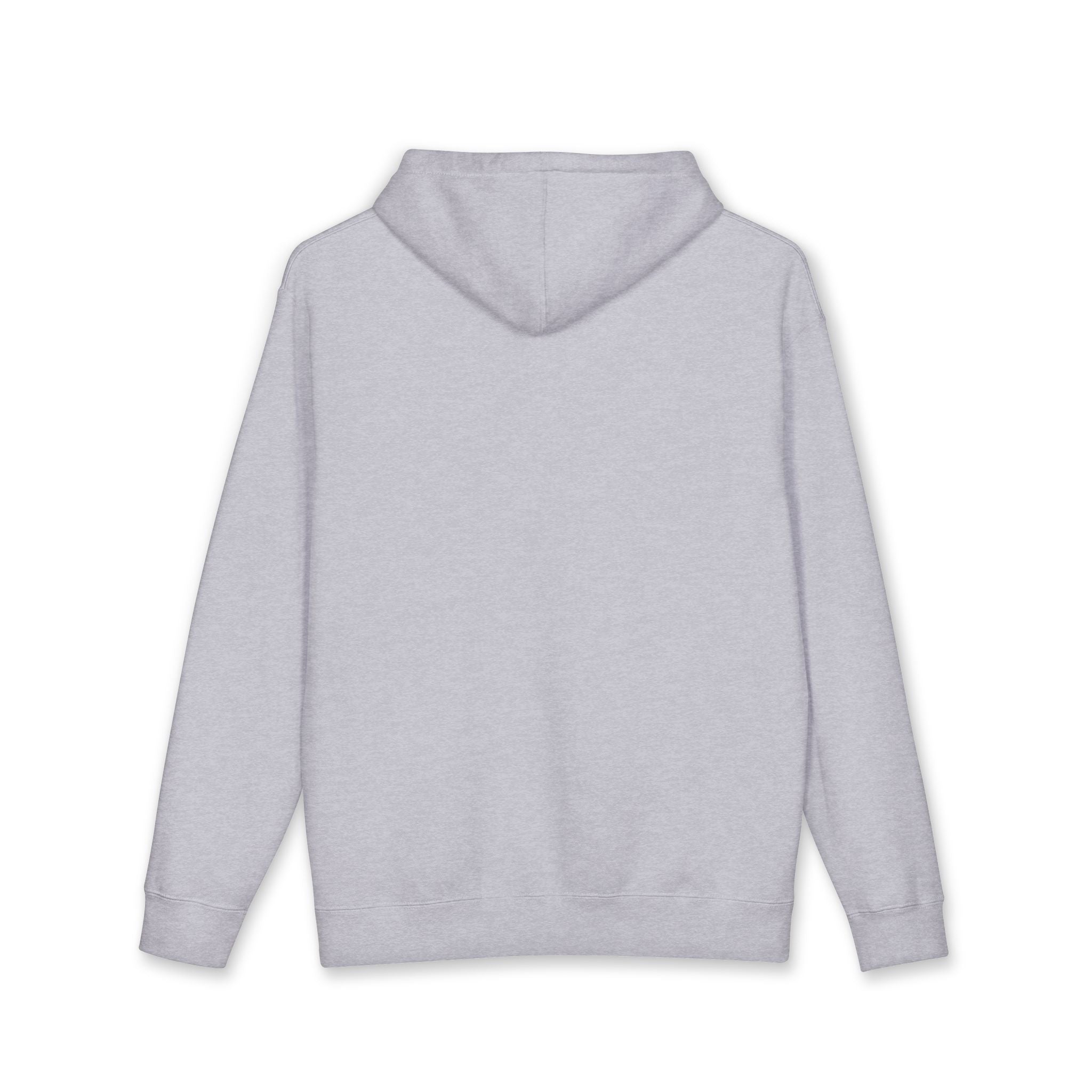 Eye Graphic Hoodie with 'You Everything, Say Nothing' Text — Minimalist White Pullover
