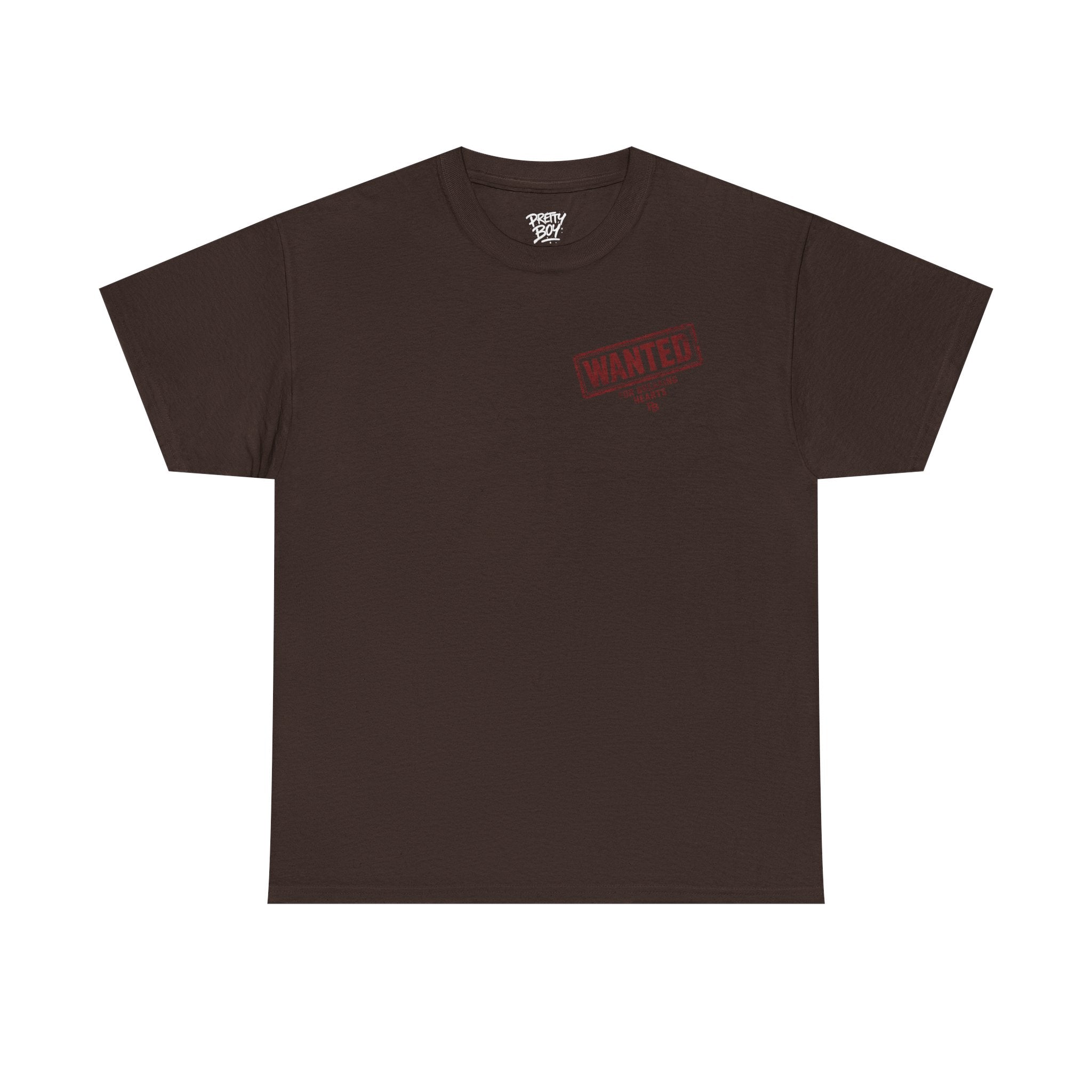 Wanted For Breaking Hearts Tee — Vintage Mugshot Graphic T‑Shirt