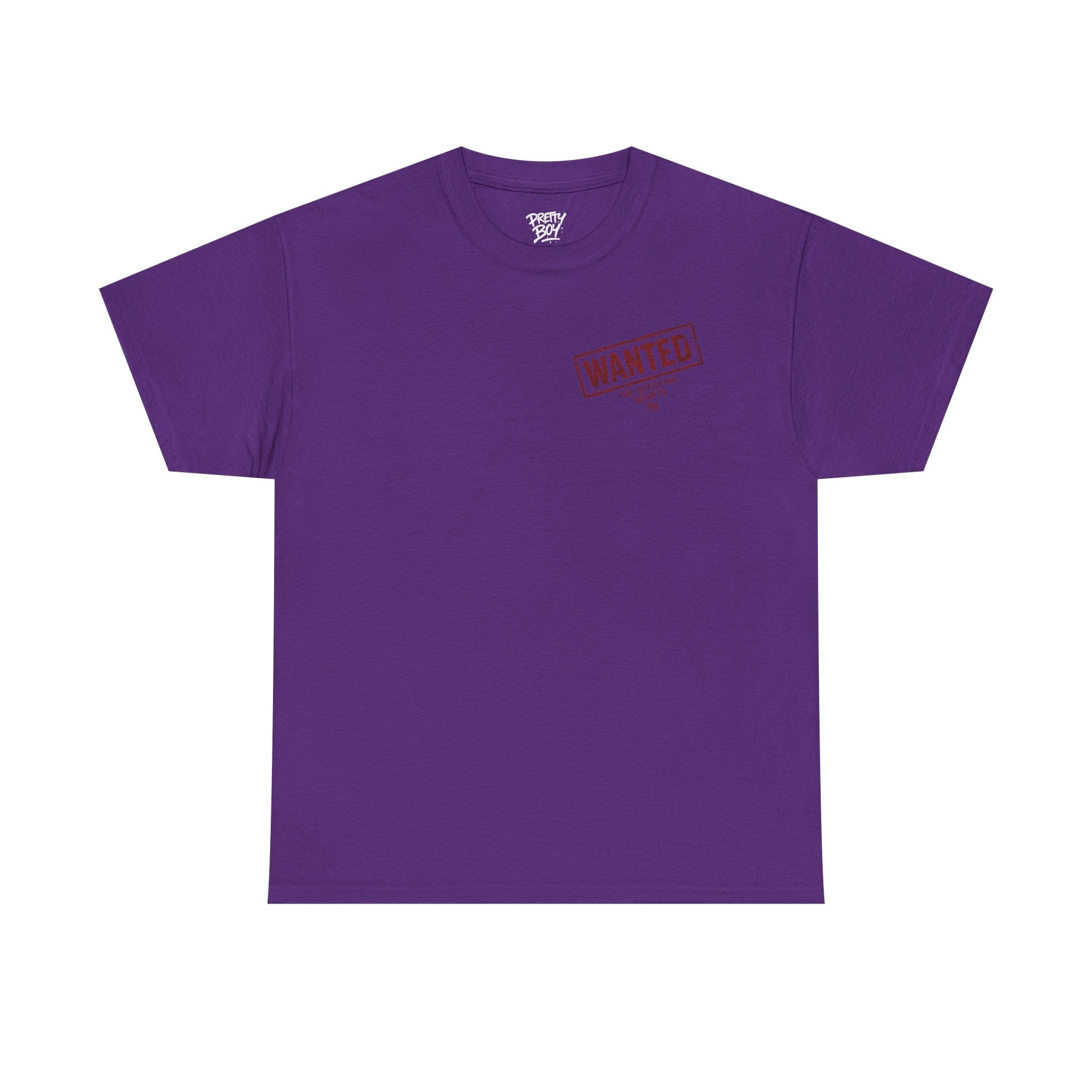 Wanted For Breaking Hearts Tee — Vintage Mugshot Graphic T‑Shirt