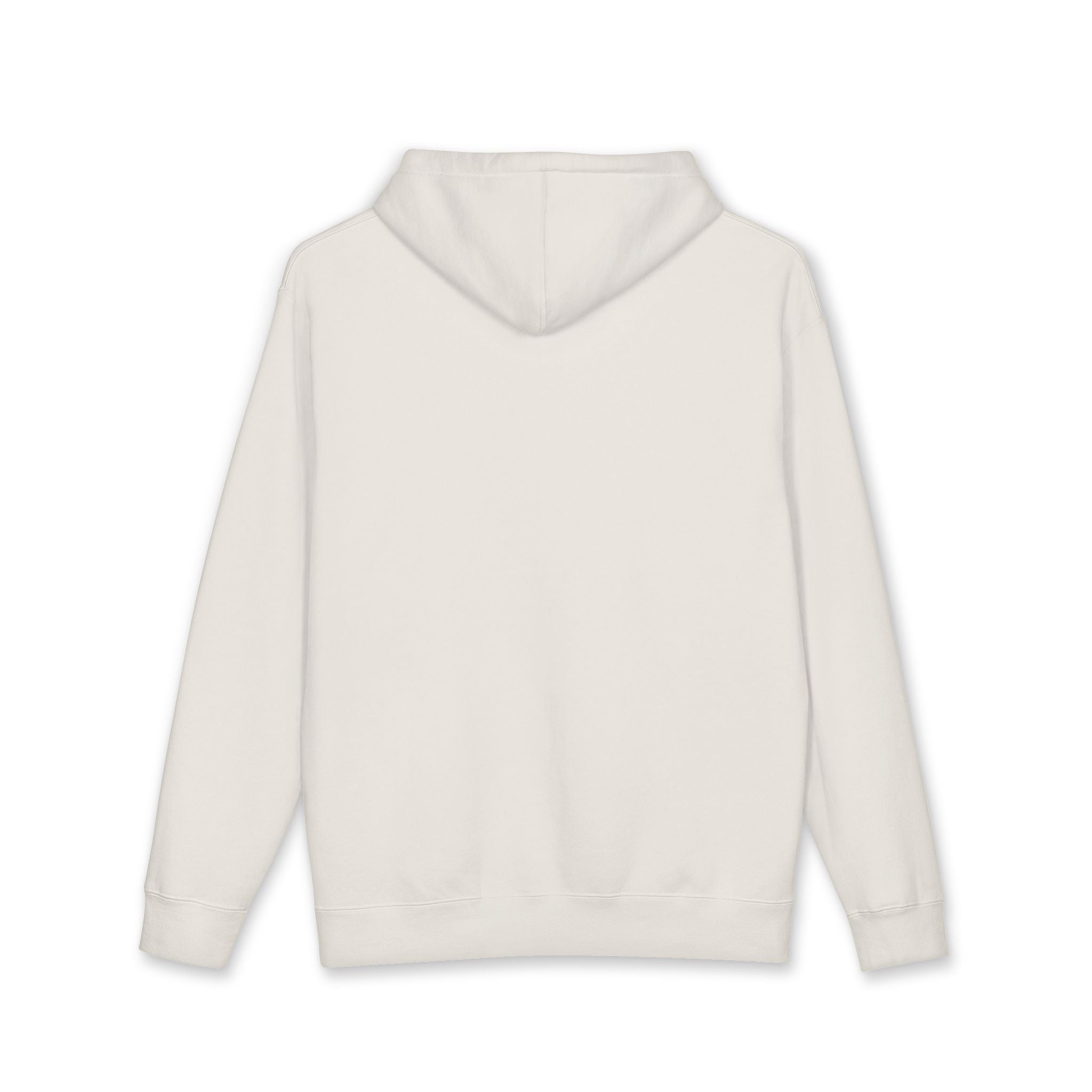 Eye Graphic Hoodie with 'You Everything, Say Nothing' Text — Minimalist White Pullover