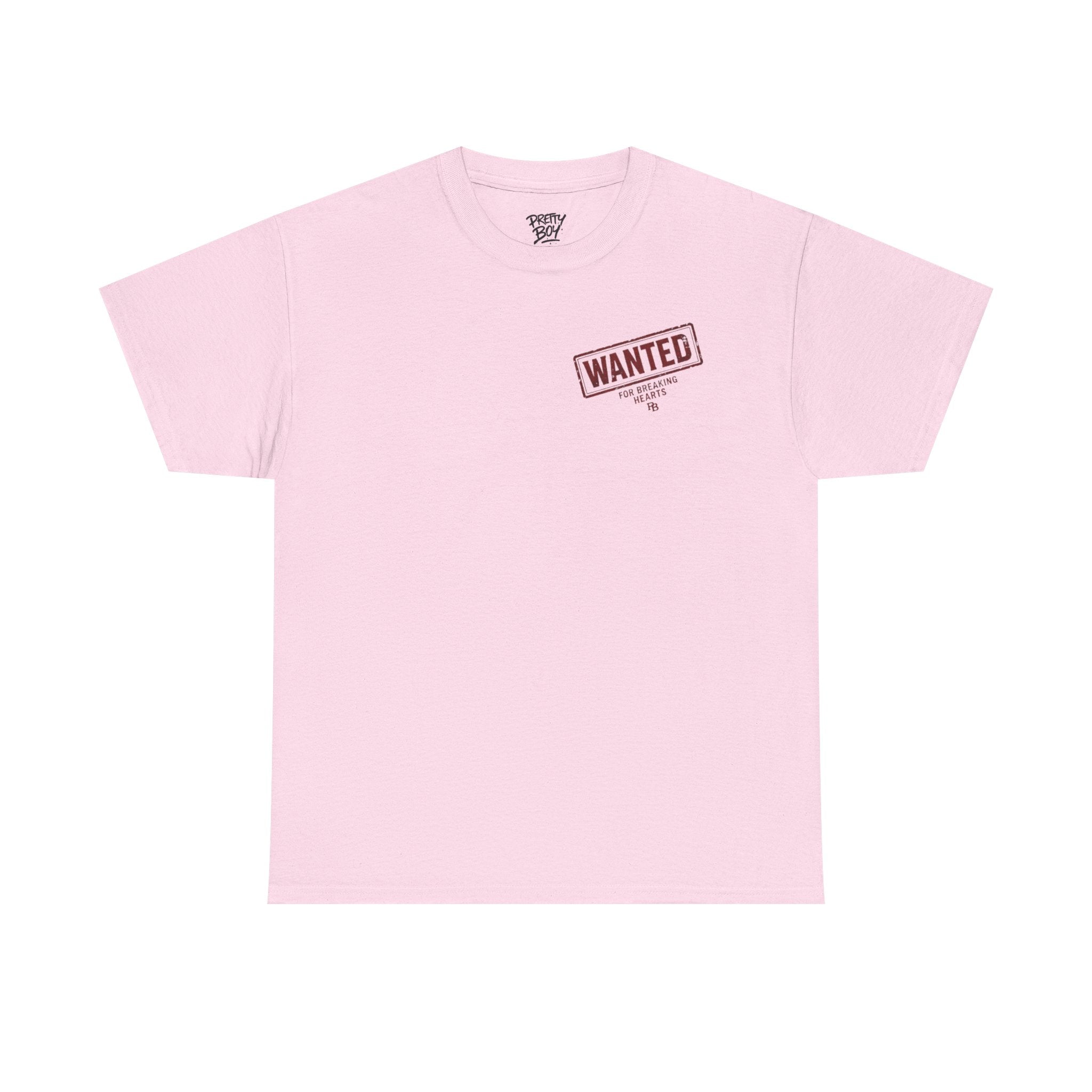 Wanted For Breaking Hearts Tee — Vintage Mugshot Graphic T‑Shirt